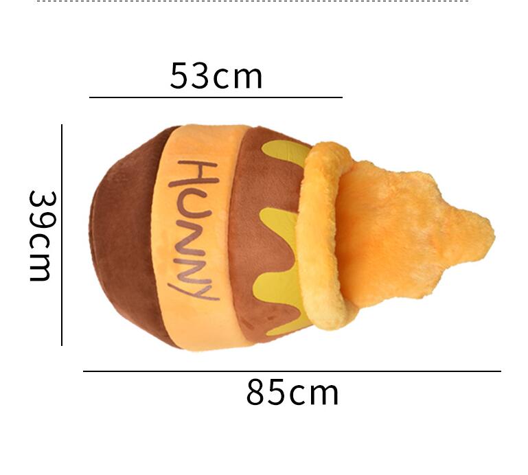 Disney Winnie The Pooh Pet Nest Cartoon Stuffed Cat Beds Dogs Sleepping Mats Winter Warm thicken Canned Honey Pets House Caves