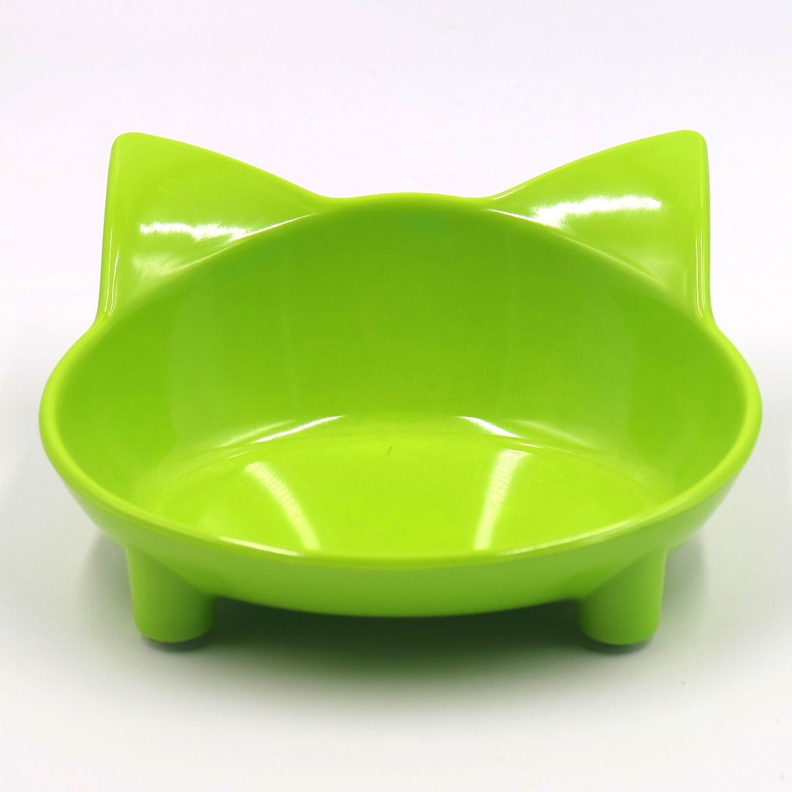 Pet Bowl Melamine Non Slip Cute Cat Color Melamine Cat Bowl Cat Food Bowl Pet Supplies