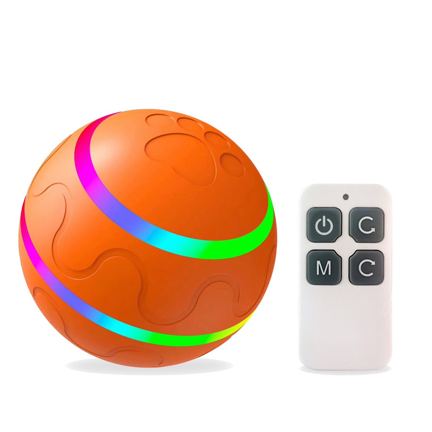 New Pet Dog Cat Toy Amusement Magic Tool Bite Resistant Molar Waterproof Electric Smart Toy Ball