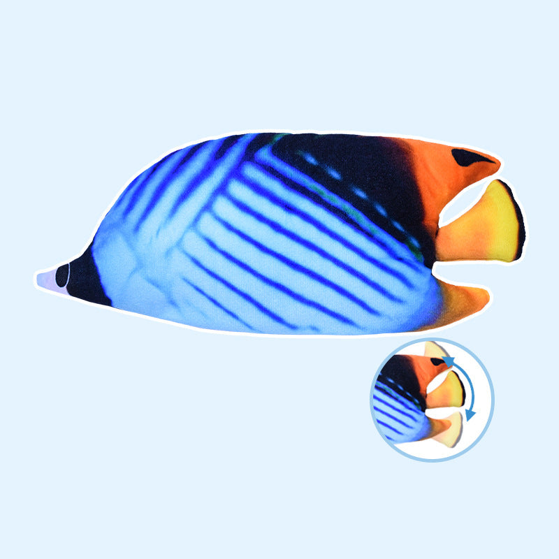 Electric Fish Will Jump, Simulating Fish Glow, Charging, Rocking Fish, Playing Cat Pet Toy