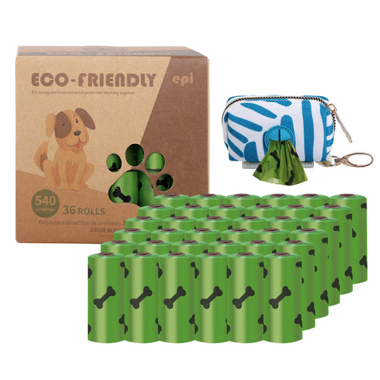 EPI Degradable Poop Bag Dog Goes Out To Pick Up Poop Bag Dispenser Boxed Poop Bag Pet Garbage Bag