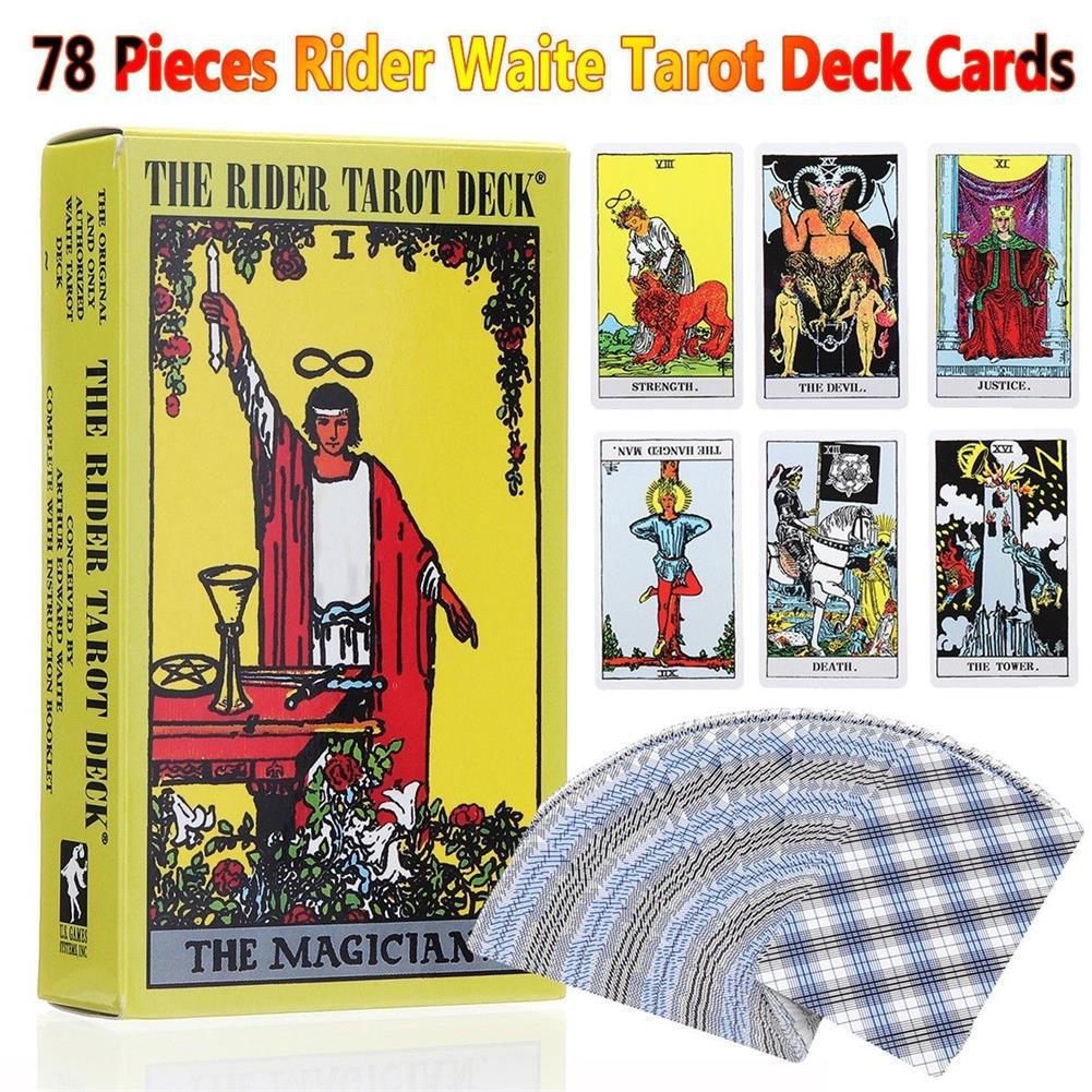 Tarot Cards 78PCS English Tarot Centennial Painter Board Game Card Poker