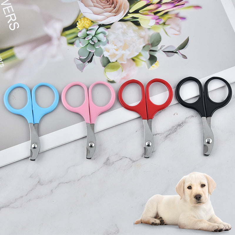 Stainless Steel Pet Nail Scissors Cat Dog Nail Scissors Beauty Cleaning Products Cat Dog Nail Scissors