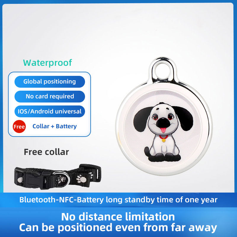 Pet Loss Preventer Global Positioning Airtag Loss Preventer Cat and Dog Intelligent Tracking Loss Preventer Pet Collar