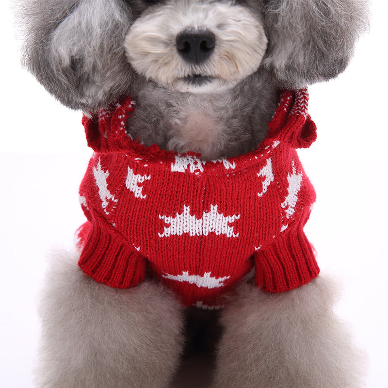 Dog Clothes Christmas Sweater Halloween Pet Clothes Sweater Dog Sweater