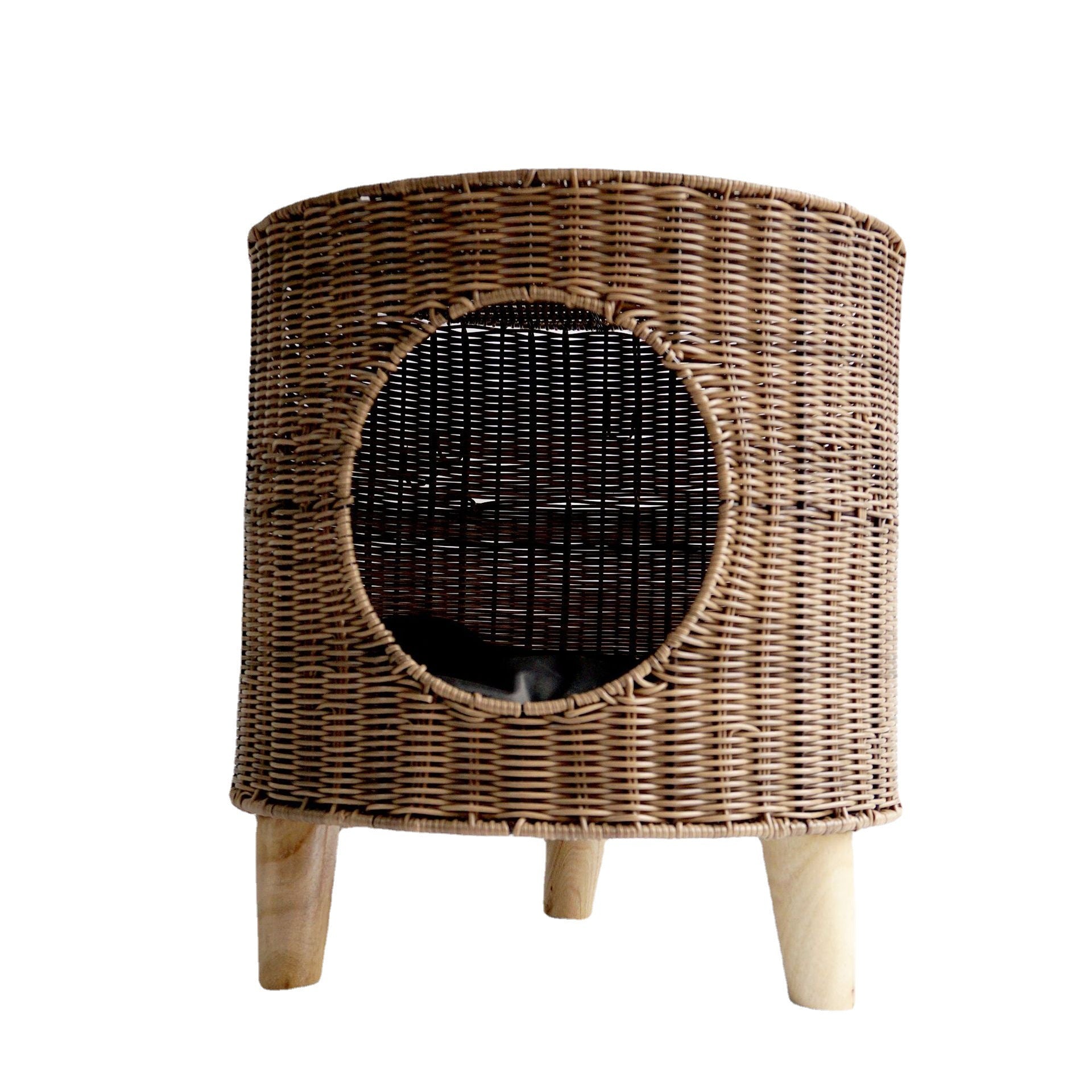 Woven Cat Bed | Wicker Cat Bed | Pet Maze