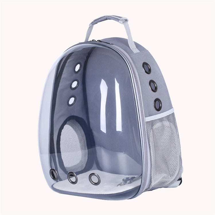 Transparent shell pet bag new fashion trend large capacity space cover cat bag panoramic dog backpack