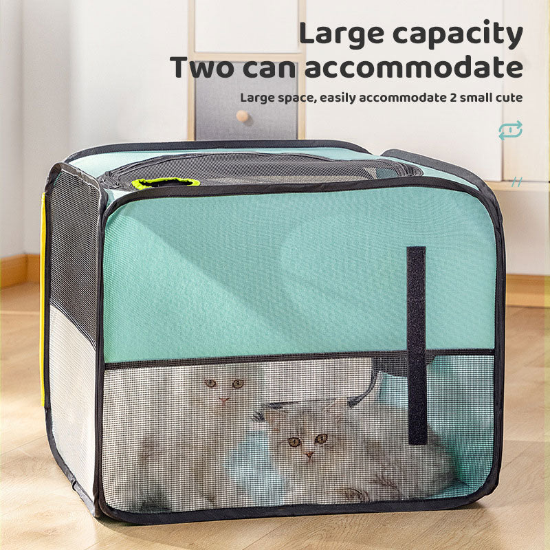 Cats And Dogs Bathing Home Blow Dry Hair Cage Pet Warm Drying Box Splash-Proof Hair Dryer Drying Bag