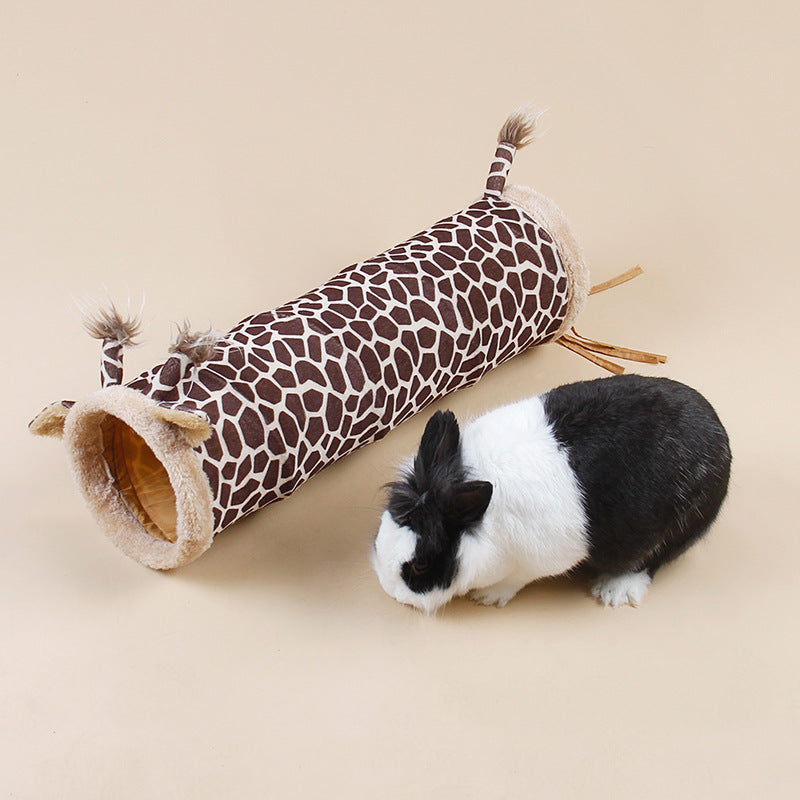 Mini Pet Supplies Single Pass Spring And Autumn Rabbit Tunnel Toys Dutch Pig Chinchilla Hamster Warm Nest