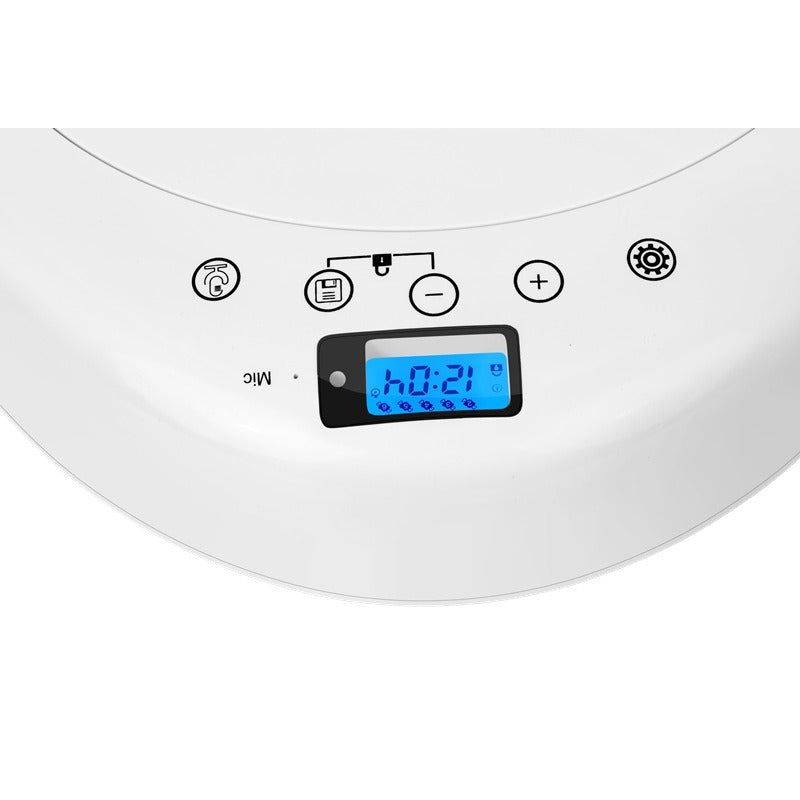 New Automatic Pet Feeder Intelligent Feeding 6-Meal Timing And Quantitative Led Blue Light Display Anti Pinch Foot
