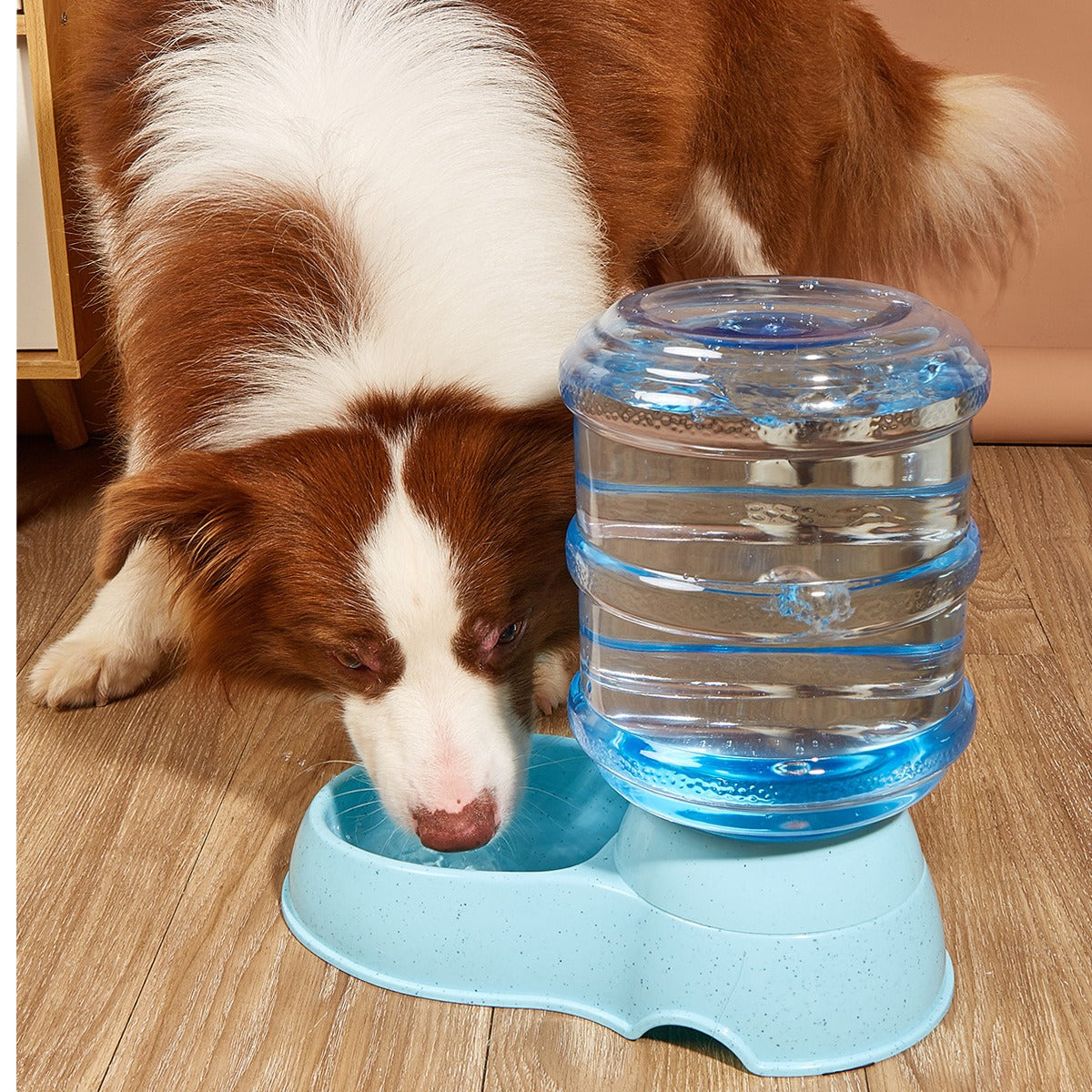 Water Feeder Water Feeder Large Canine Drinking Bottle Automatic Water Storage Food Visible Large Capacity Water Feeder