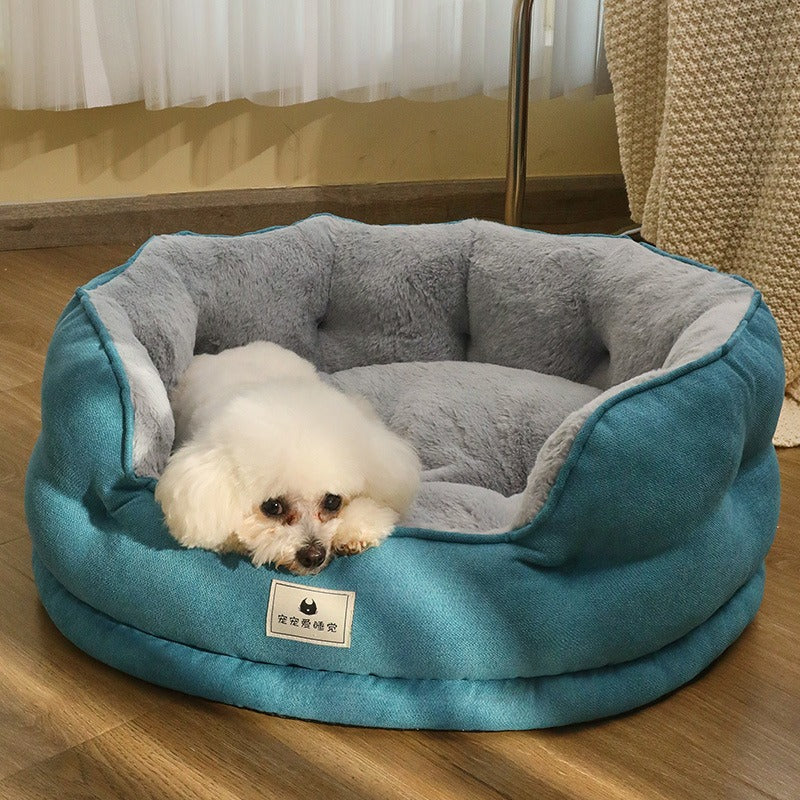 Doghouse Winter Warm Four Seasons Universal Small Dog Teddy Bichon Dog Bed Sofa Netflix Cat Nest Pet Supplies