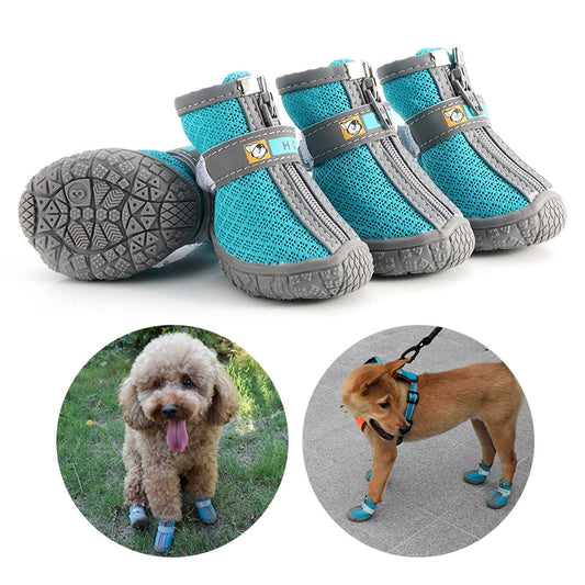 Dogs Reflective Shoes | Breathable Dog Shoes | Pet Maze