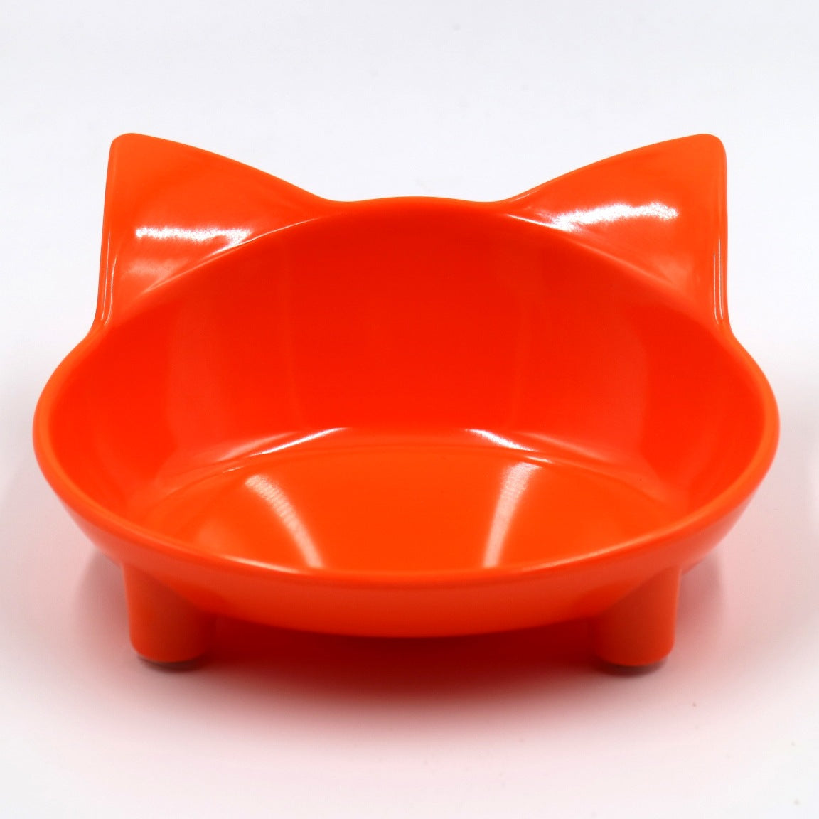 Pet Bowl Melamine Non Slip Cute Cat Color Melamine Cat Bowl Cat Food Bowl Pet Supplies