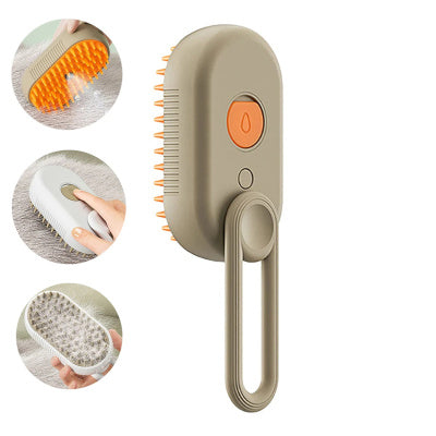 Cat Steam Brush Steamy Dog Brush 3 In 1 Electric Spray Cat Hair Brushes For Massage Pet Grooming Comb Hair Removal Combs Pet Pro