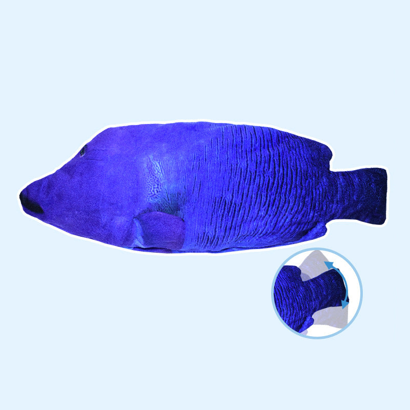 Electric Fish Will Jump, Simulating Fish Glow, Charging, Rocking Fish, Playing Cat Pet Toy