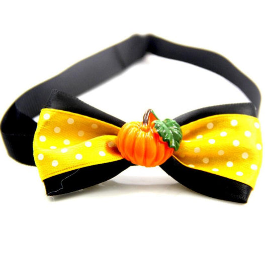 Pet Pumpkin Bow Tie