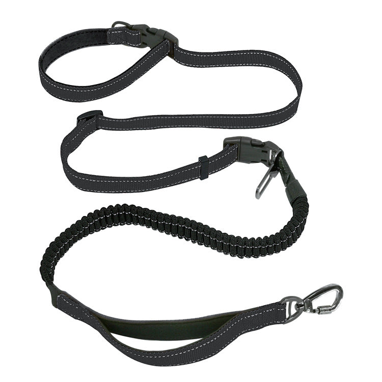 Outdoor Pet Supplies Traction Rope Function Dog Leash 6 In 1 Hands-Free Reflective Explosion-Proof Rushing Walk Dog Running Leash