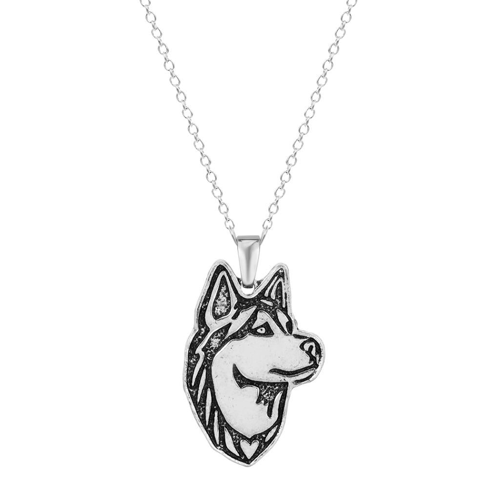 Husky Dog Puppy Pet Lovers Necklaces Pendants