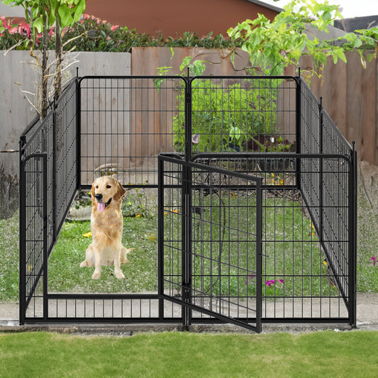 Pet Playpen Pet Dog Fence Playground Camping 32" High