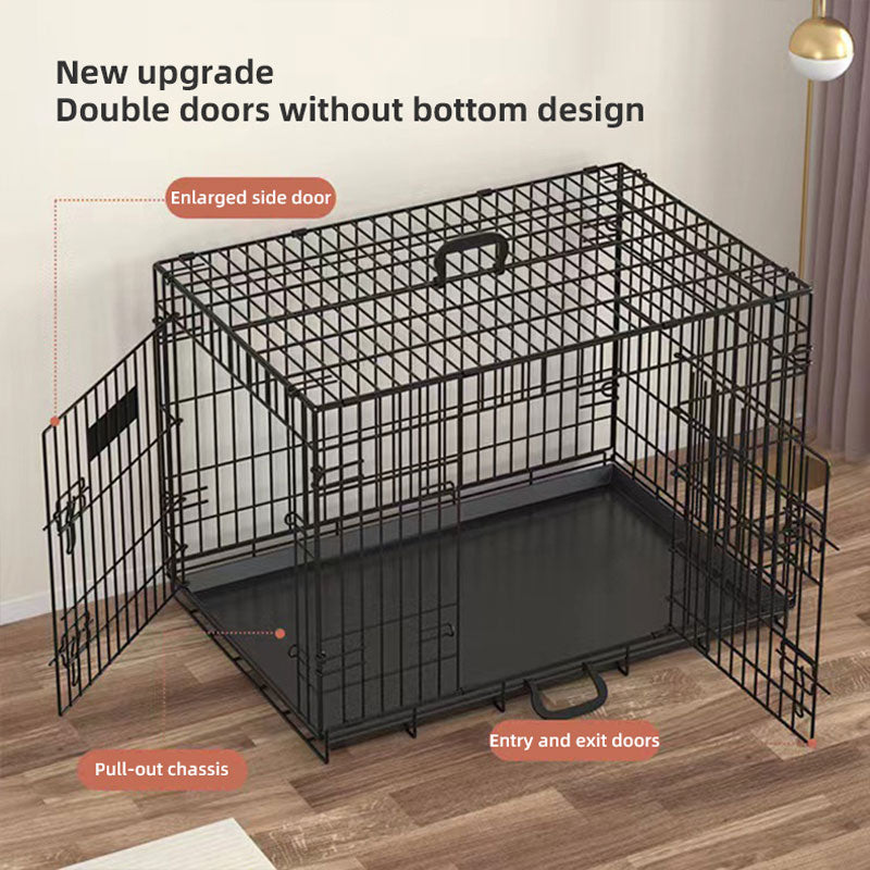 Simple Good-Looking Dog Cage Cat Cage Pet Cage Wire Cage In Medium And Large Thick Cat Villa Pet Litter