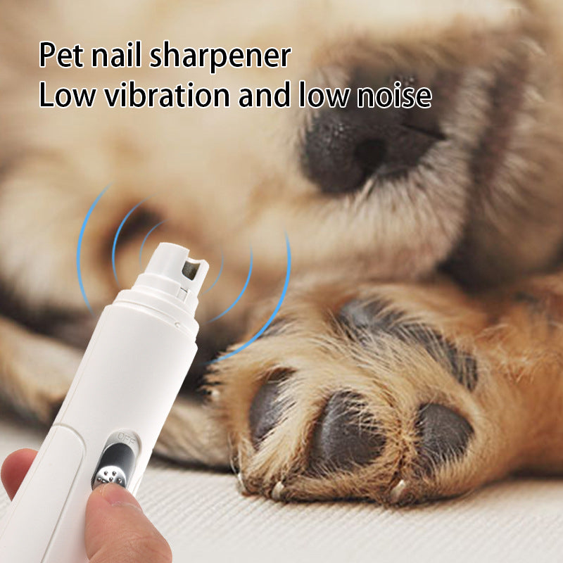 Pet Automatic Nail Sharpener Cat and Dog Manicure Cleaning Claw Sharpener Electric Nail Clippers Usb Electric Nail Clippers