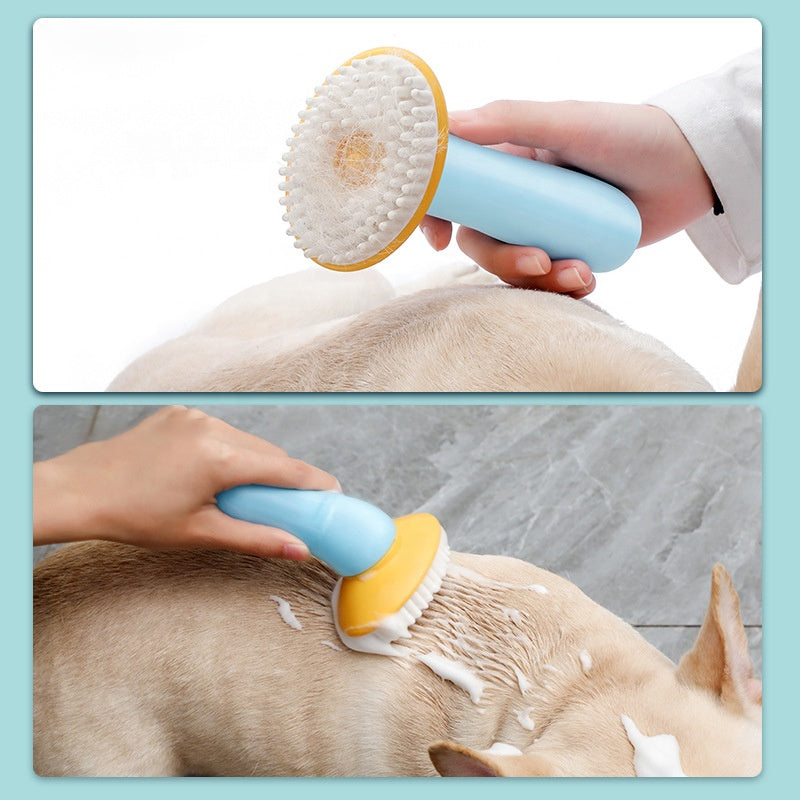 Handheld Pet Bath Brush Cleaning Grooming Tools Cleaning Supplies Pet Bath Brush