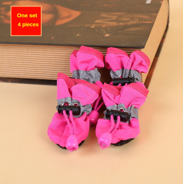 Pet Dog Soft Soled Rain Shoes Teddy Bomei Vip Bears Soft Soled Rain Shoes Boots Dog Foot Cover Waterproof Pet Shoes