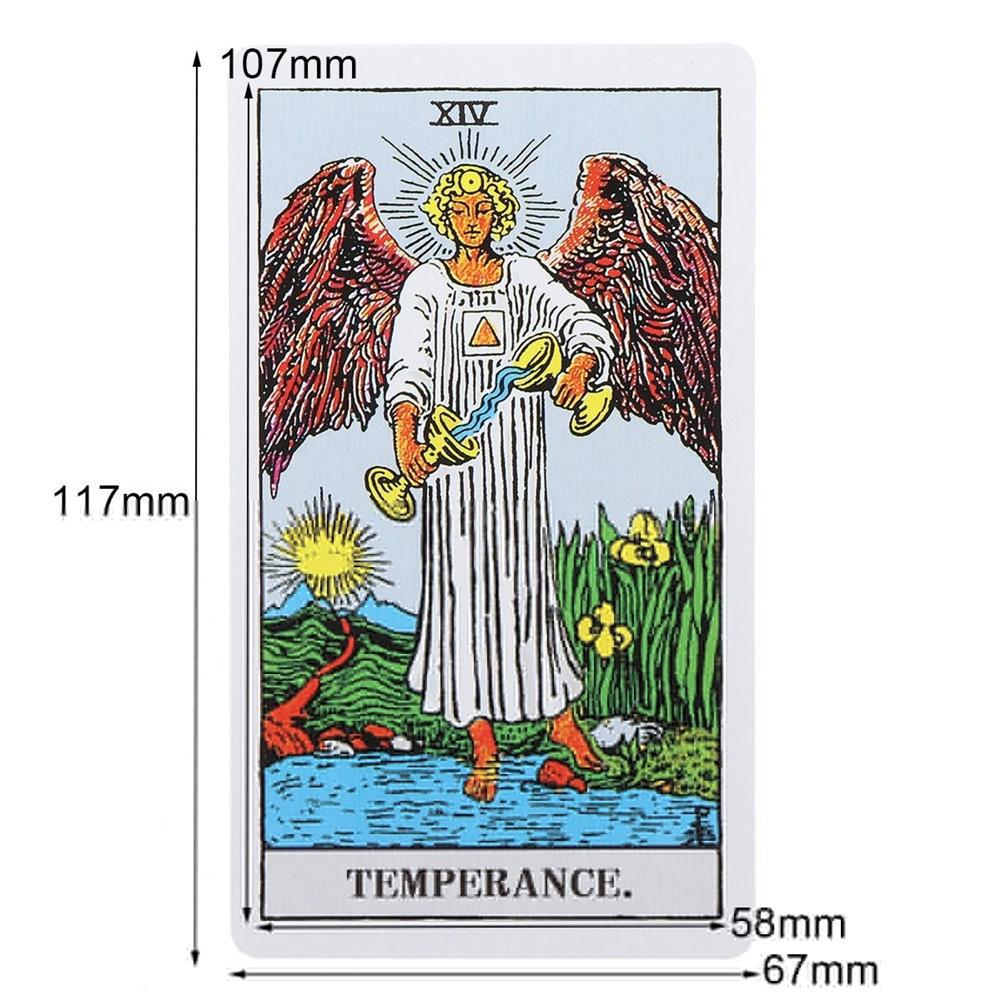 Tarot Cards 78PCS English Tarot Centennial Painter Board Game Card Poker