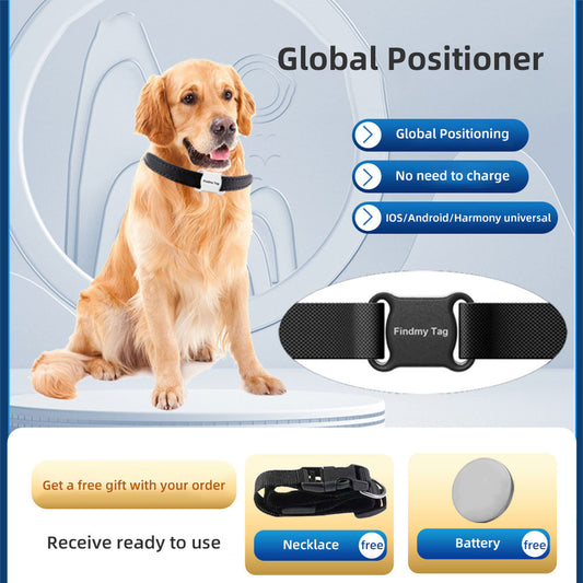 Pet Loss Preventer Global Positioning Airtag Loss Preventer Cat and Dog Intelligent Tracking Loss Preventer Pet Collar