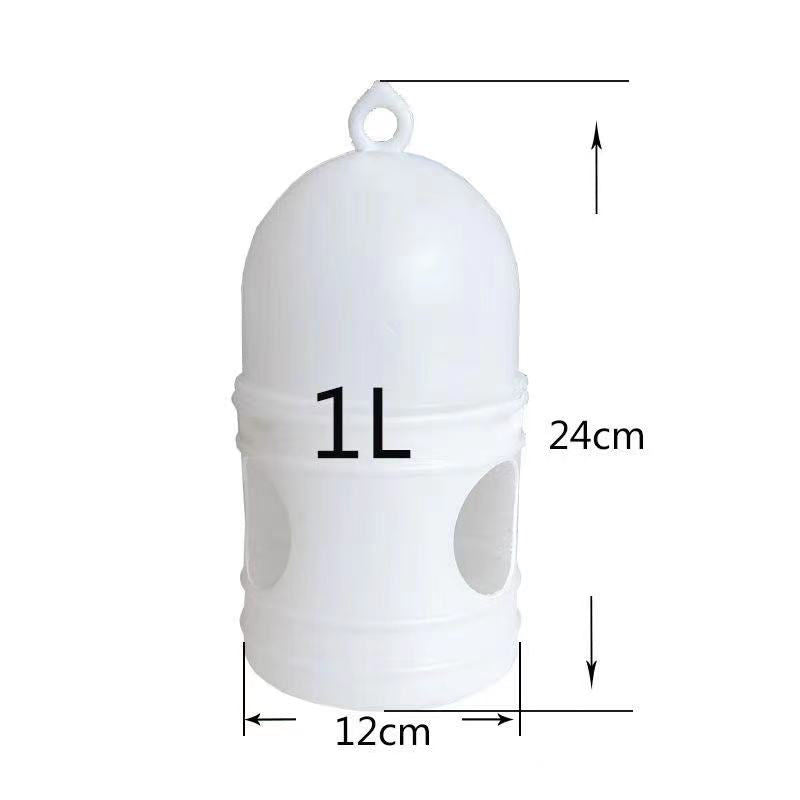 Pigeon Water Dispenser Thickened Kettle Large Capacity Water Feeder Domestic Racing Pigeon Feeding Tank Pigeon Supplies