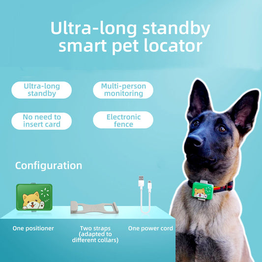 Pet Locator With Electronic Fence Alarm Function Can Effectively Monitor Pets In Real Time