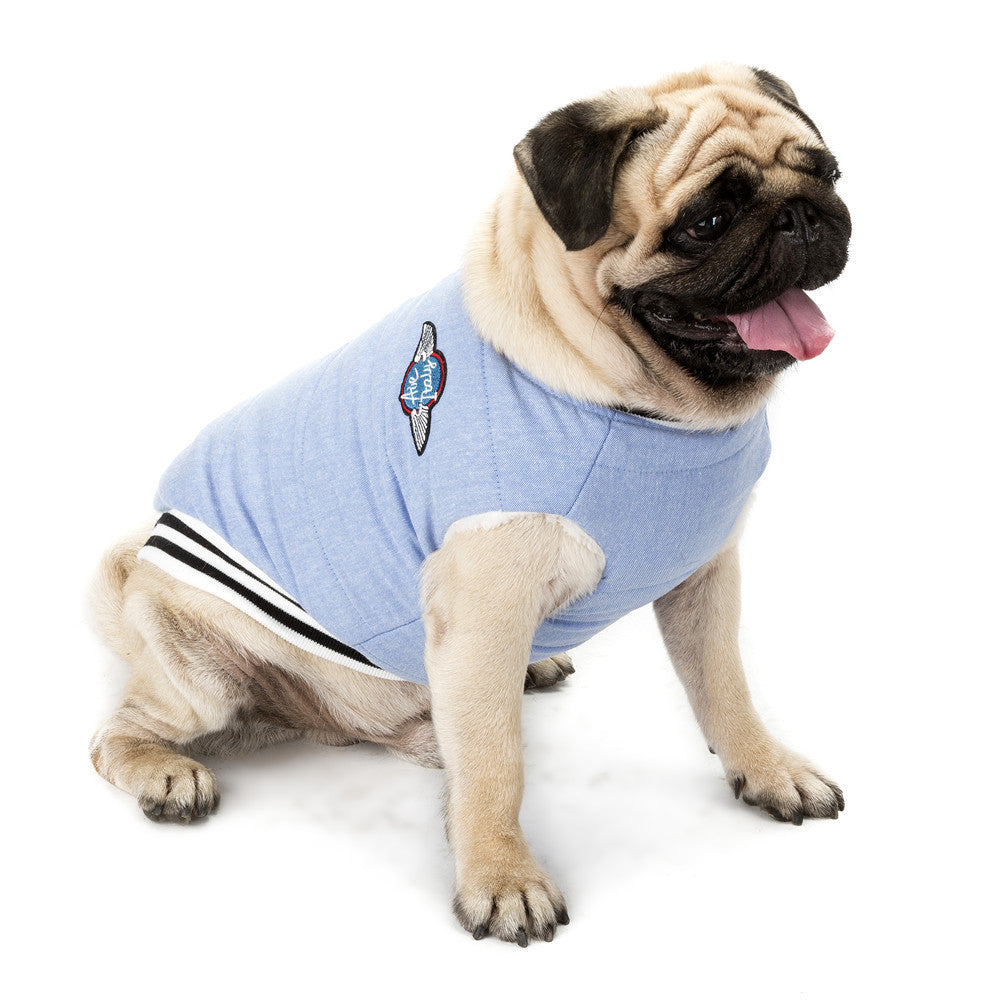 Winter New High-End Pet Clothes Classic Baseball Cotton Coat Dog Clothes Pet Supplies