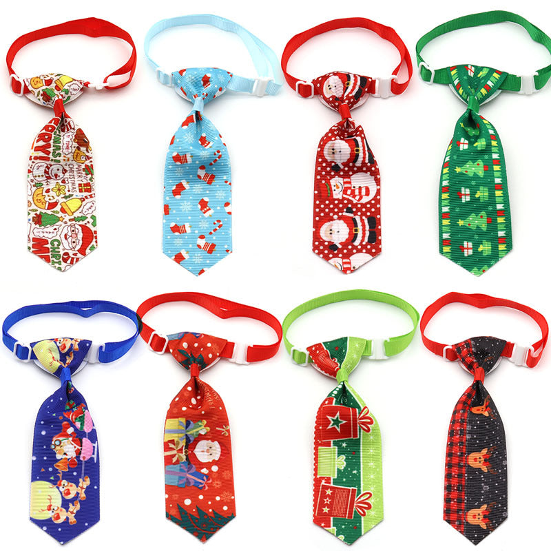 New Christmas Pet Tie Bowtie Pet Supplies Dog Bowtie Accessories