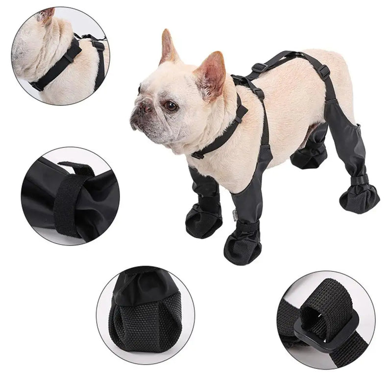 Dog Snow Booties Sock Non Slip Rain Booties Waterproof Breathable Wearable For Small Medium Large Dogs durable Pet Products