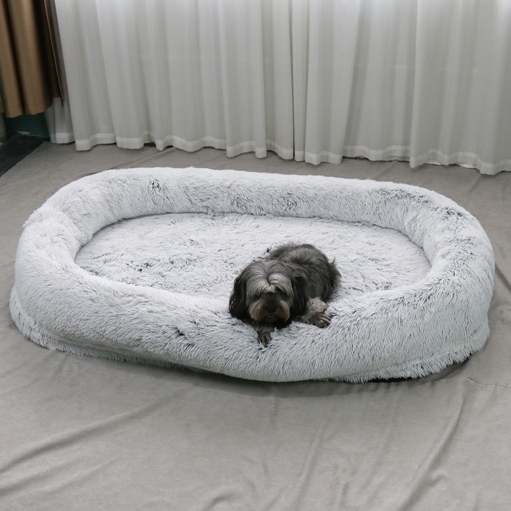 Dog Kennel For Human Use Warm In Winter Removable And Washable Large Sponge Mat Human Sleeping Pad Pet Supplies