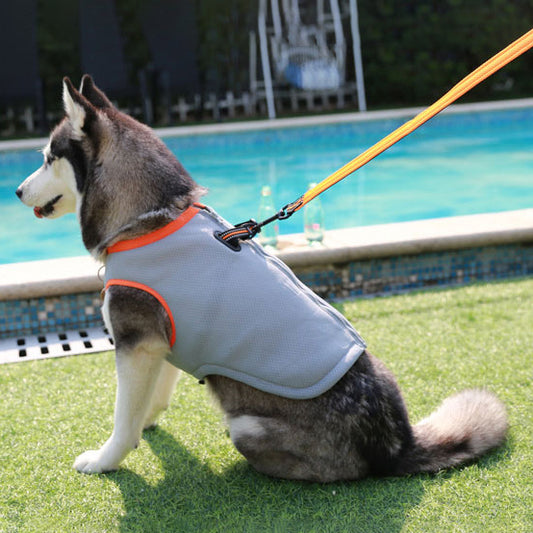 Truelove Winter And Summer Pet Dog Cool Clothes Cooling And Warm Mesh Cloth Breathable And Absorbent Clothes