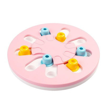 Puppy Pet Puzzle Toy Dog Intelligence Toy Food Hunting Toy Dog Snack Slow Food Leakage Bowl