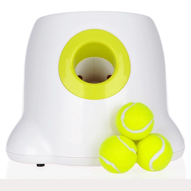 Light Pet Toys Dog Net Ball Launcher Automatic Throwing Ball Throwing Ball Automatic Bouncing Ball Machine Ball Thrower