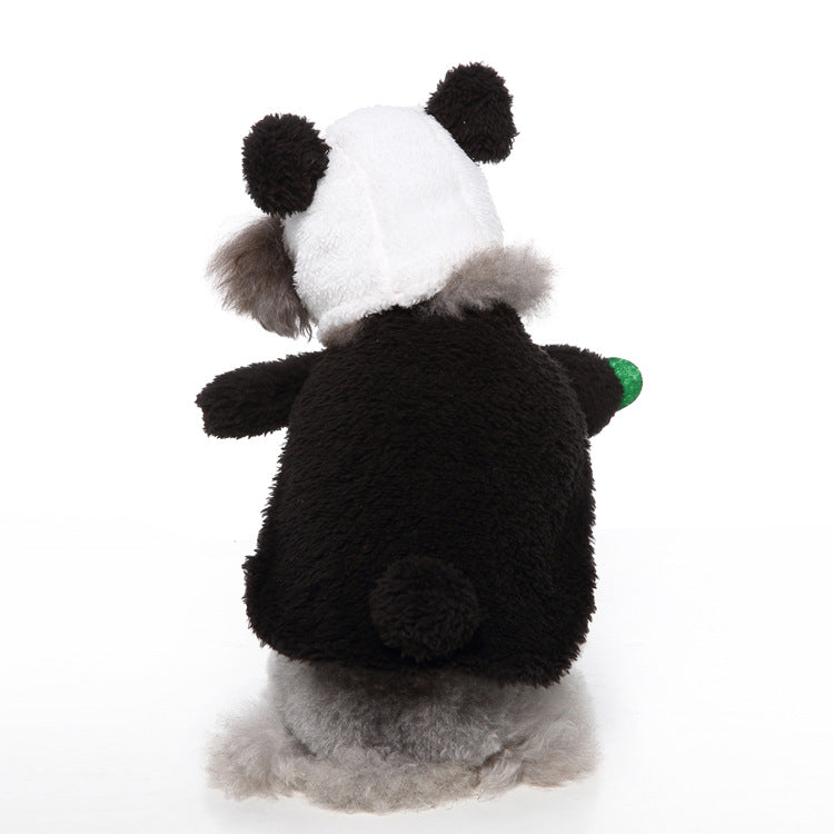 Cosplay Pet Supplies Panda Stand Up Funny Dog Clothes Upright Panda Dress Up Pet Panda