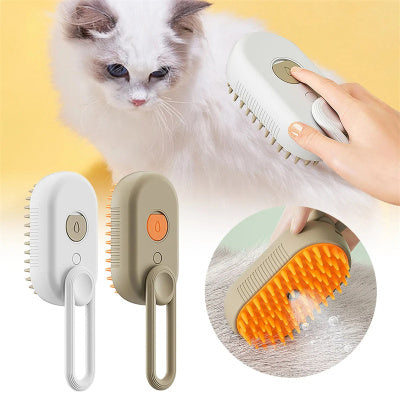 Cat Steam Brush Steamy Dog Brush 3 In 1 Electric Spray Cat Hair Brushes For Massage Pet Grooming Comb Hair Removal Combs Pet Pro