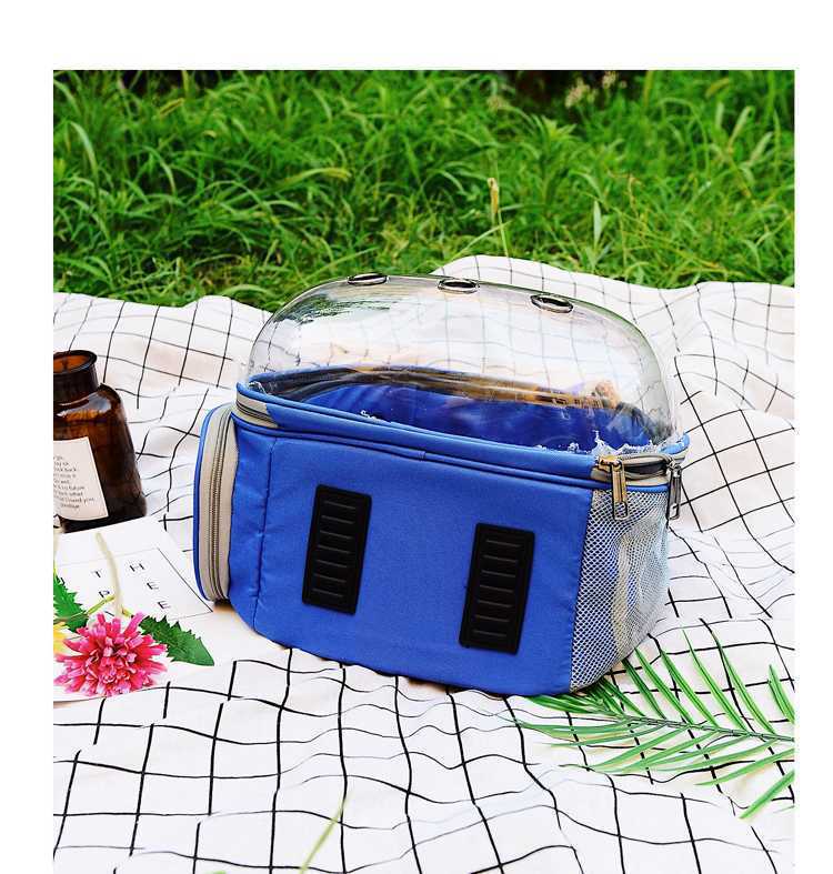 Pet Cat Bag Full Transparent Space Capsule Shoulder Portable Backpack Cat Out Bag