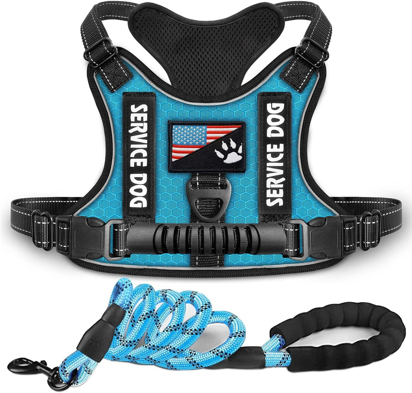 New Fashion Explosion-Proof Shock Absorption Comfortable Night Vision Reflective Pet Chest Strap Undershirt Traction Chest Strap Leash