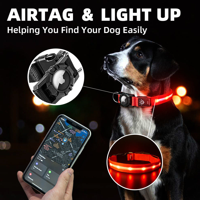 Airtag Pet Tracking Collar | Pet Tracking Collar | Pet Maze