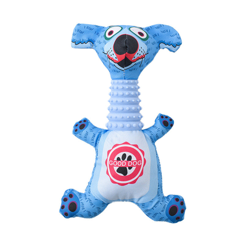 Pet Toy Oxford Cloth Cartoon Dog Molar Toy Cute Animal Shape Sounding Toy Pet Supplies