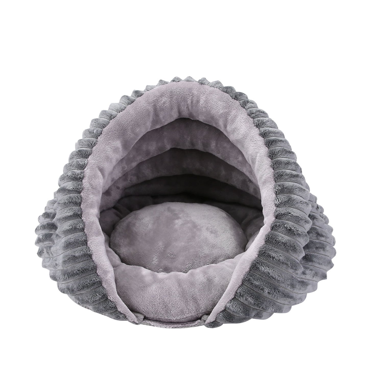 Conch Cat's Nest Creative Pet Dog's Nest Bed Small Dog Half Enclosed Removable and Washable Warm in Winter