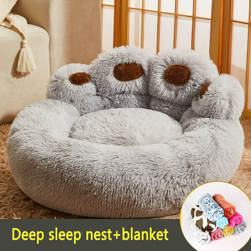 Doghouse Winter Warm Deep Sleep Small Dogs Mattress Teddy Nest Removable And Washable Pet Dog Supplies