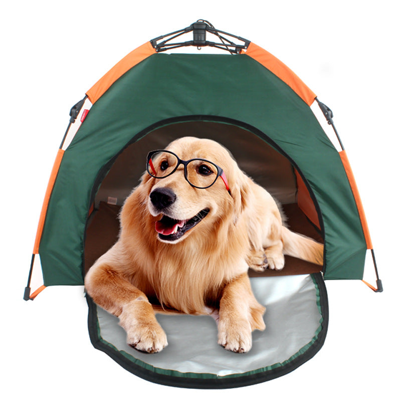 Outdoor Pet Tent Automatic Foldable Cat House Dog Kennel Rain Proof and Sun Proof Portable Pet Kennel Vehicle Mounted Dog Tent