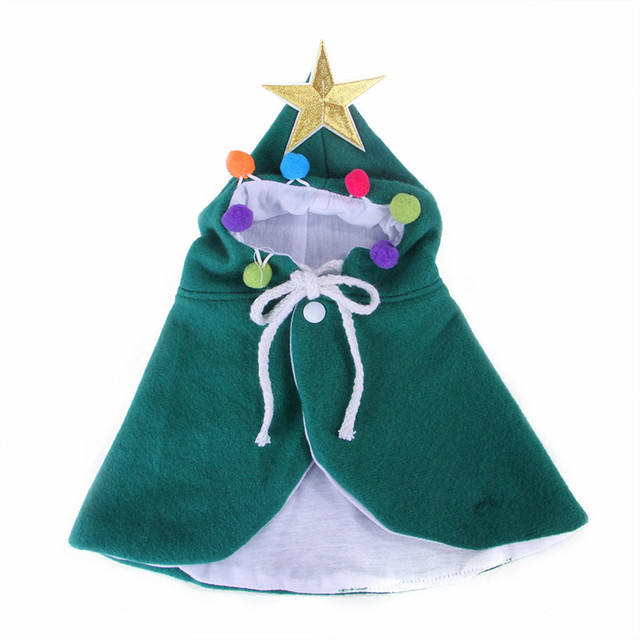 Christmas Pet Party Dressing Cloak Dress Creativity l Hoodie Cat Transform Cloak Dog Cloak