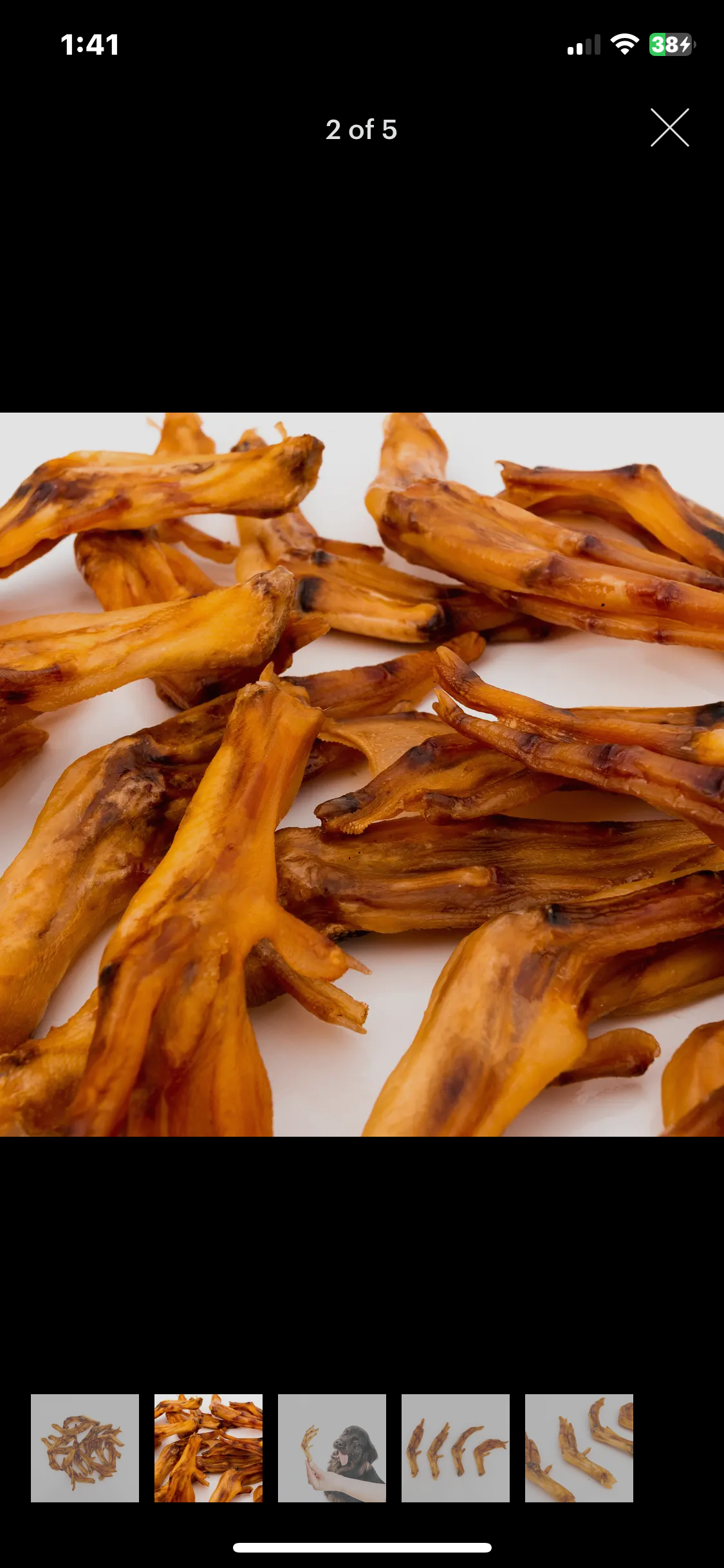 Duck Feet dog treats